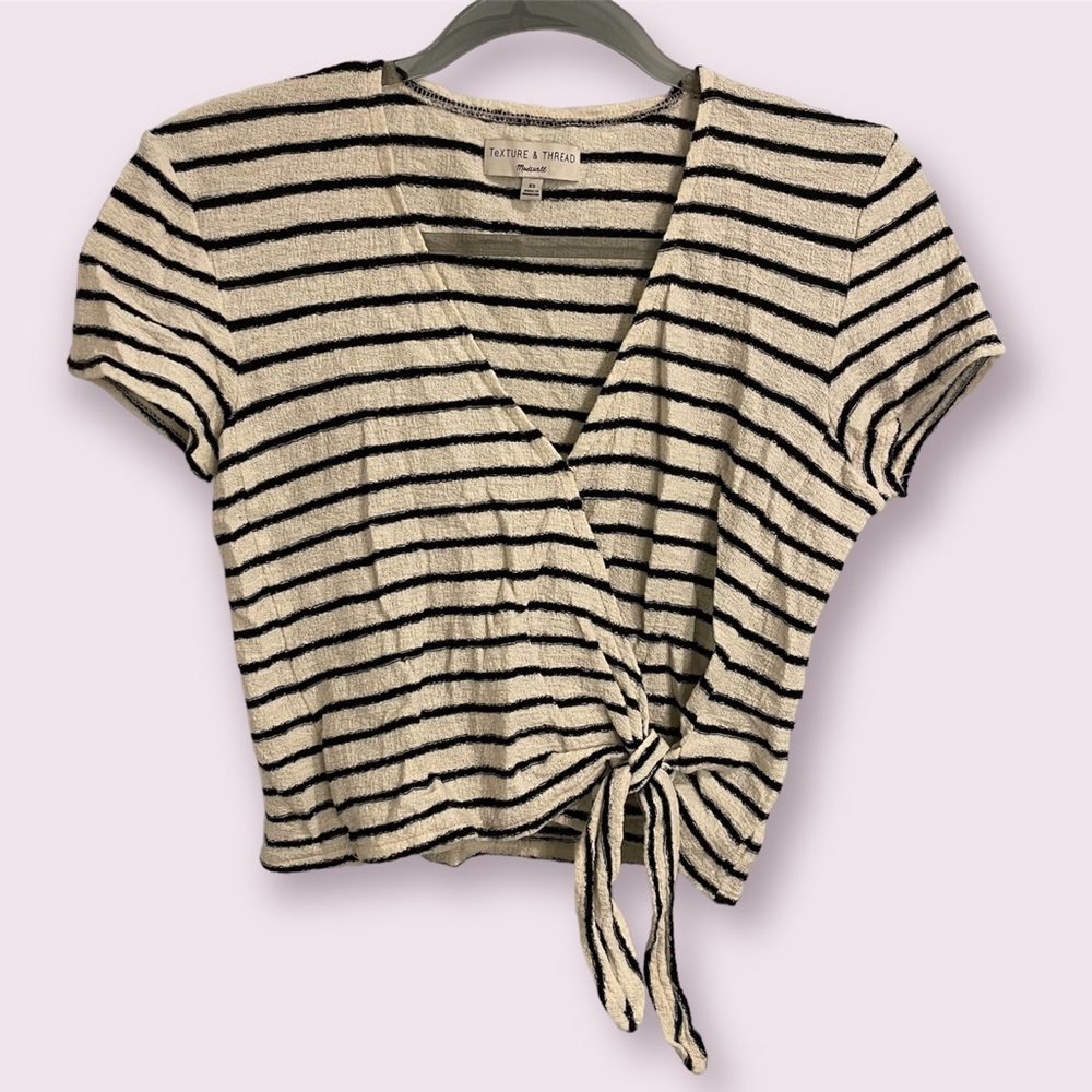 Madewell Side Tie Top